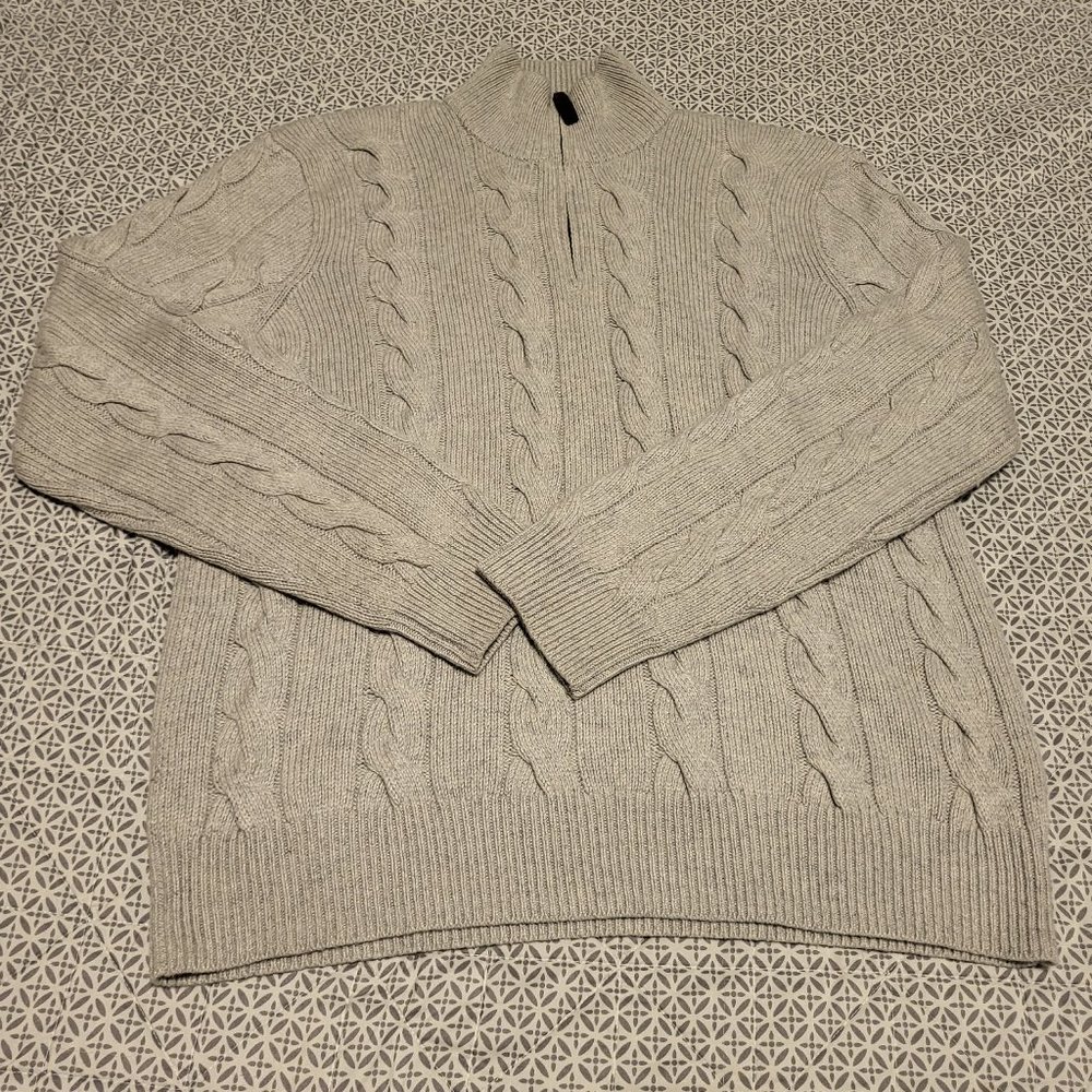 Vintage Polo Cashmere Silk Quarterzip